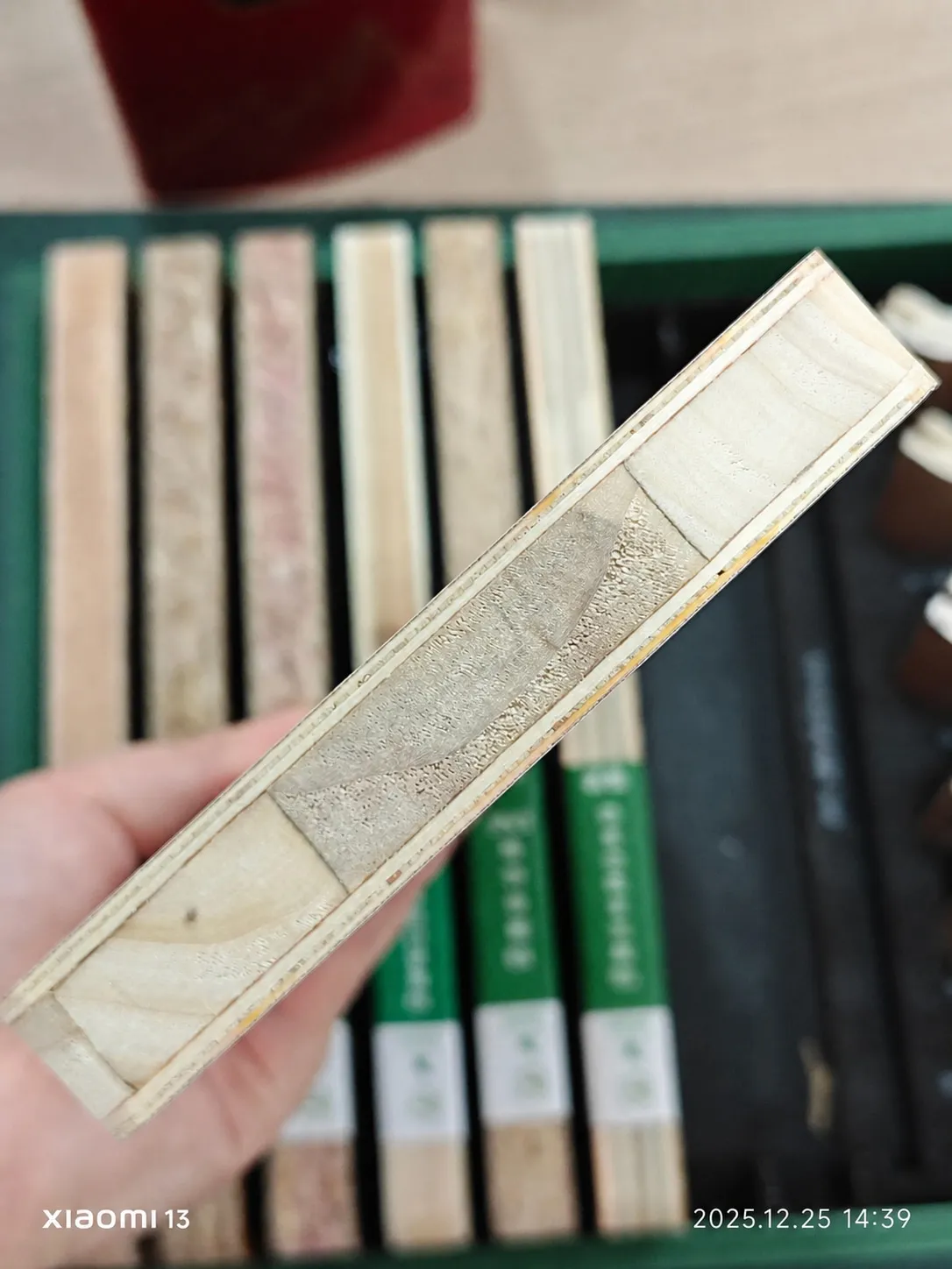 Double-reinforced fir ecological board core