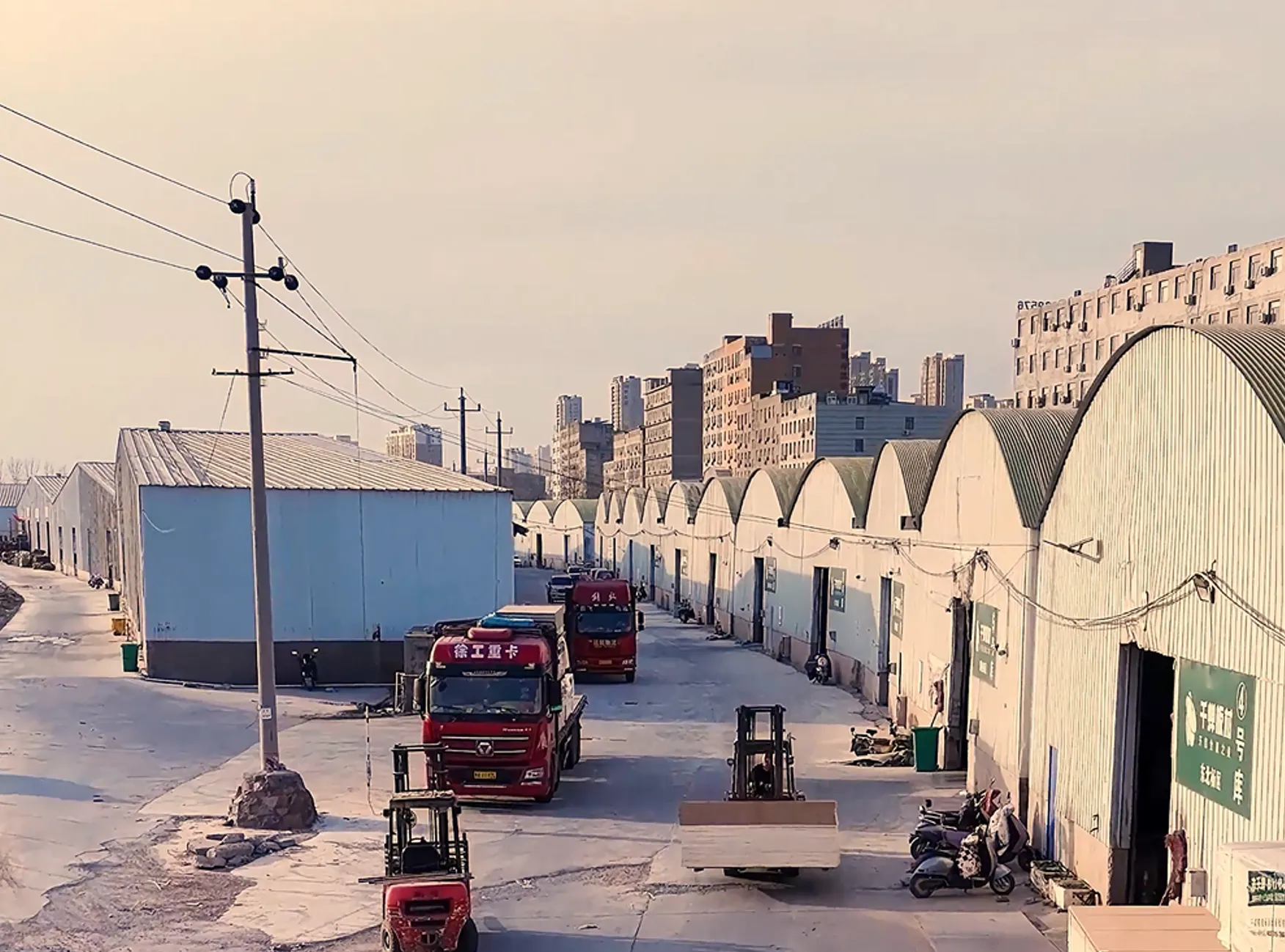 ChanWood factory and warehouse exterior